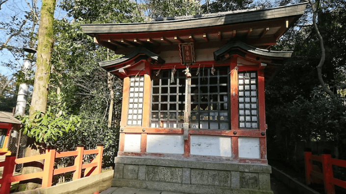 京都 八坂神社の末社