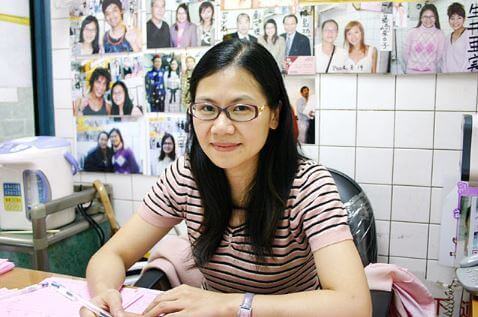 台湾台北の当たる占い師 行天宮周辺にある騐騏(ネンチー)の鄭安琪(ツン・アンチー)先生の画像