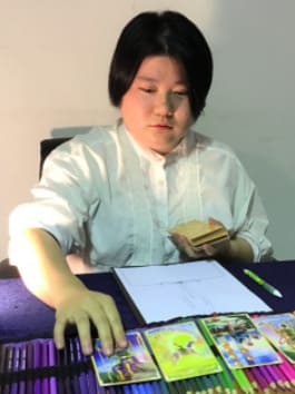山口の当たる占い師 千里眼 徳山銀南店の十輝羽(ときわ)先生の画像
