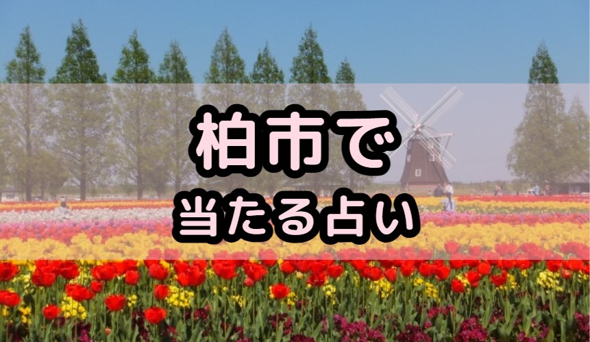 柏で当たる占い（占い師）を紹介する記事の画像