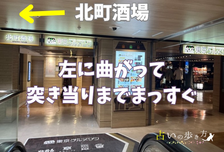 東京駅周辺の当たる占い師・占い藤岡の藤岡君枝先生の鑑定場所の行き方の地図の画像