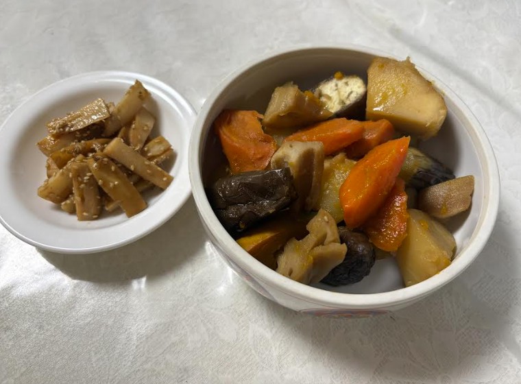 RisingGroup合同会社の取り組み・新鮮な国産野菜を使ったきんぴらごぼうと煮物