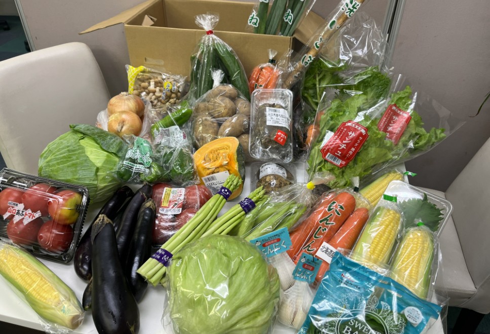野菜を食べようプロジェクトへの取り組みの記事の画像