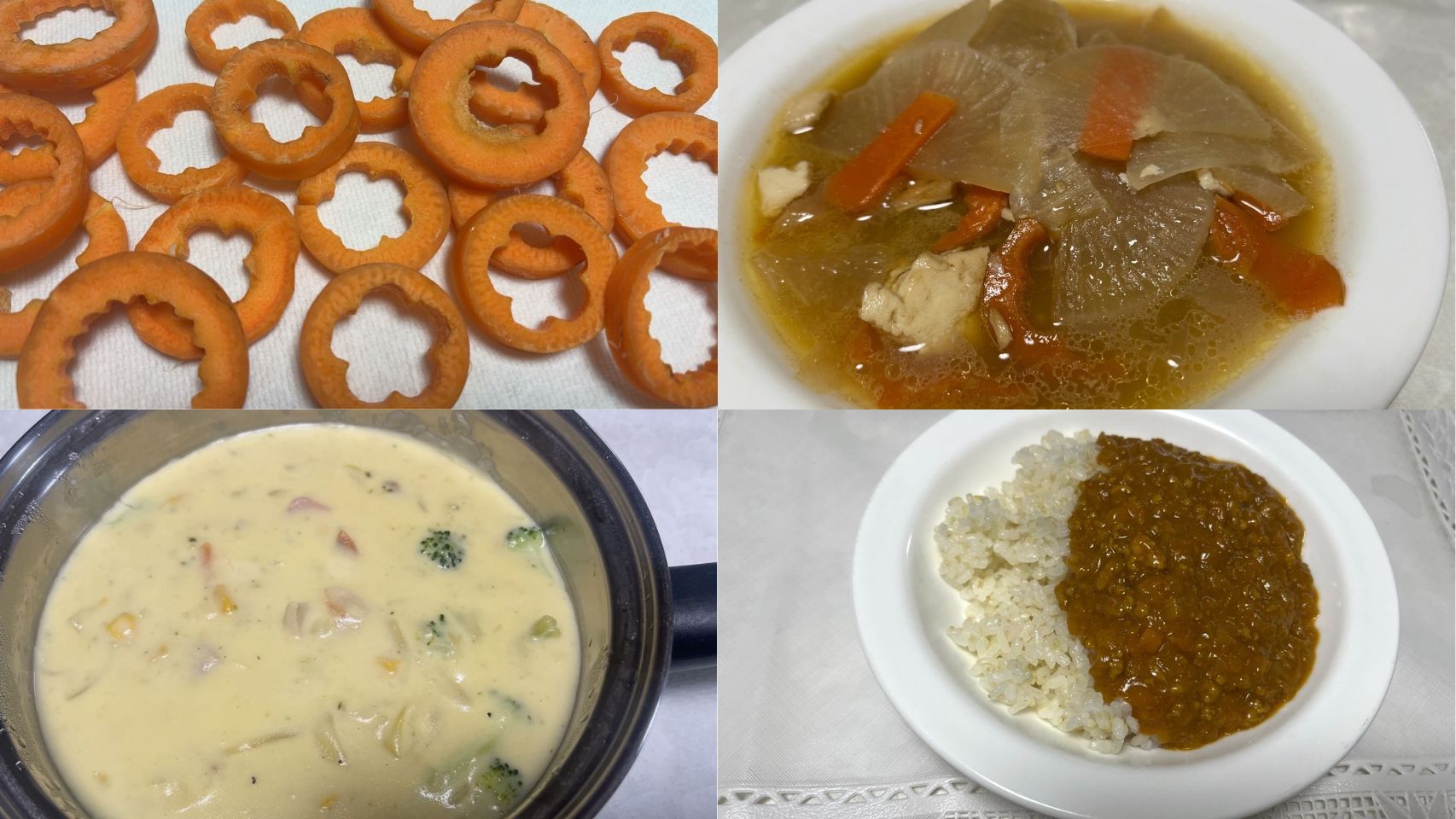 未利用となりやすいにんじんを調理して活用した食品ロス削減の取り組み